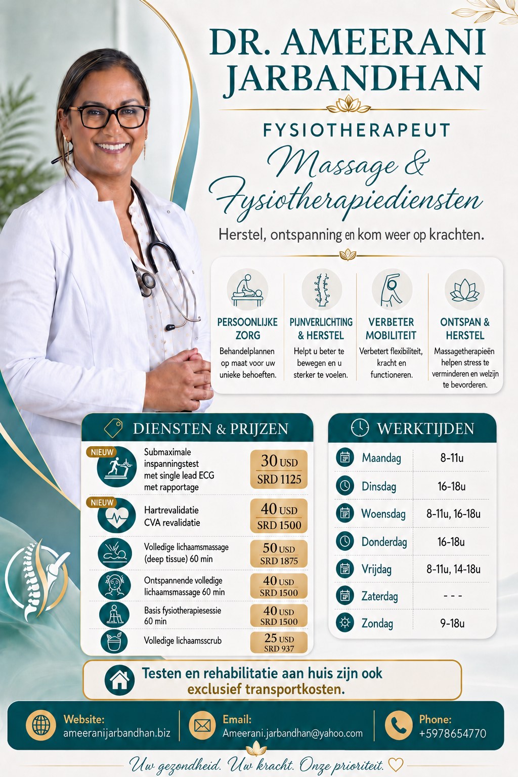 Dr. Ameerani Jarbandhan service overview